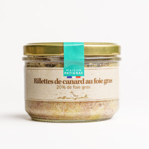 Rillettes de canard farcies au foie gras