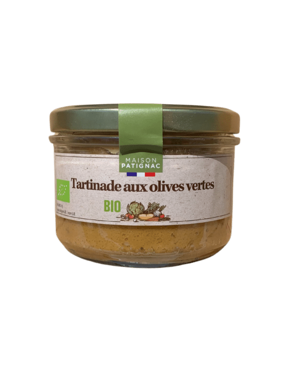 Tartinade végétales aux olives