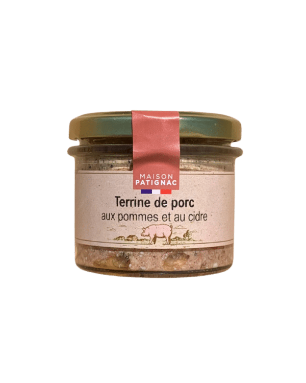 Terrine de porc aux pommes et au cidre